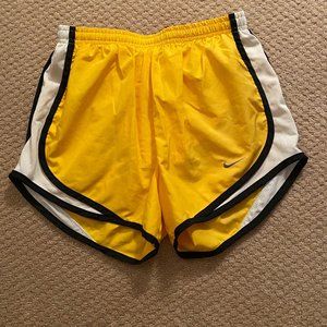 Nike Yellow/Black Tempo Shorts